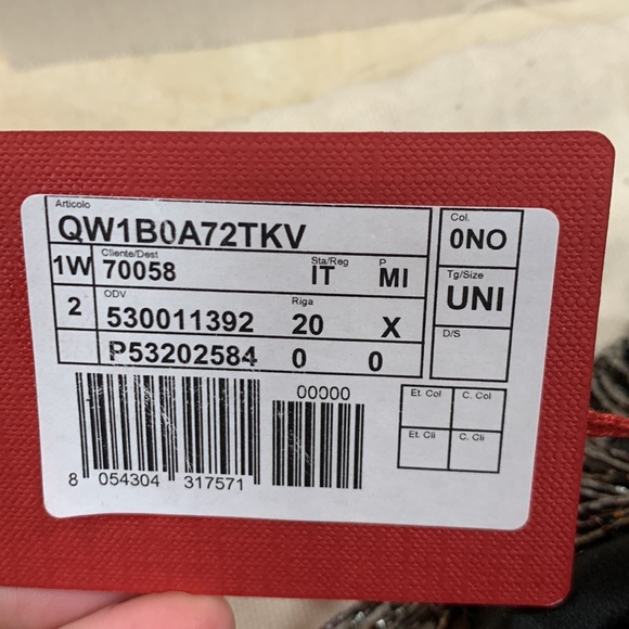 VALENTINO GARAVANI BEADED FRINGE SATIN CLUTCH WITH GOLD TONE ROUND HANDLE - Picture 15 of 16